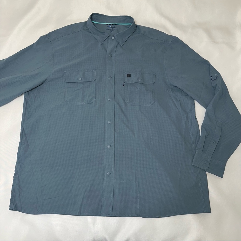 Vineyard Vines‎ XXL OTG Harbor Shirt dark gray